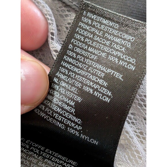 The North Face Jacket Girl's M (10-12) DryVent Gray Full Zip Hooded - Picture 13 of 15